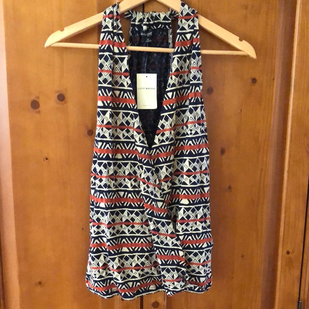 NWT Lucky Brand halter top